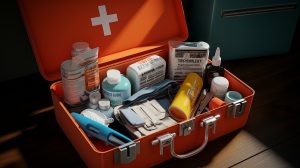 Essentials box for quick access