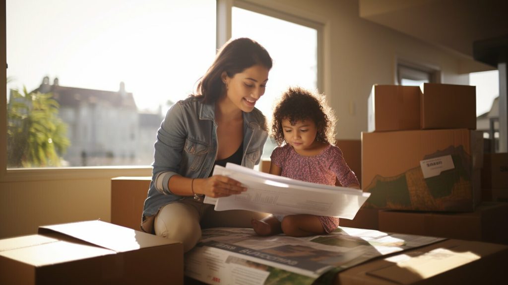 solo parent moving advice