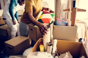 decluttering before moving