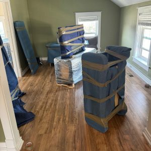 furniture packed for long distance moving