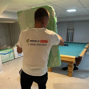 ajax moving services in basement