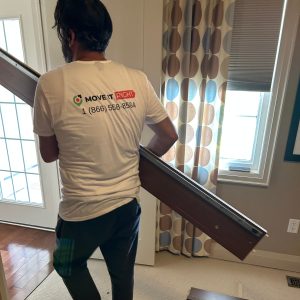 ajax mover bringing furniture outside