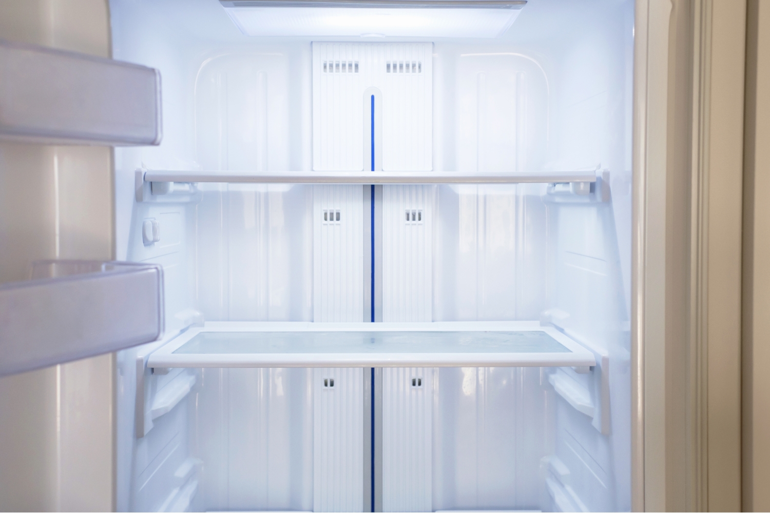 empty fridge before movers come
