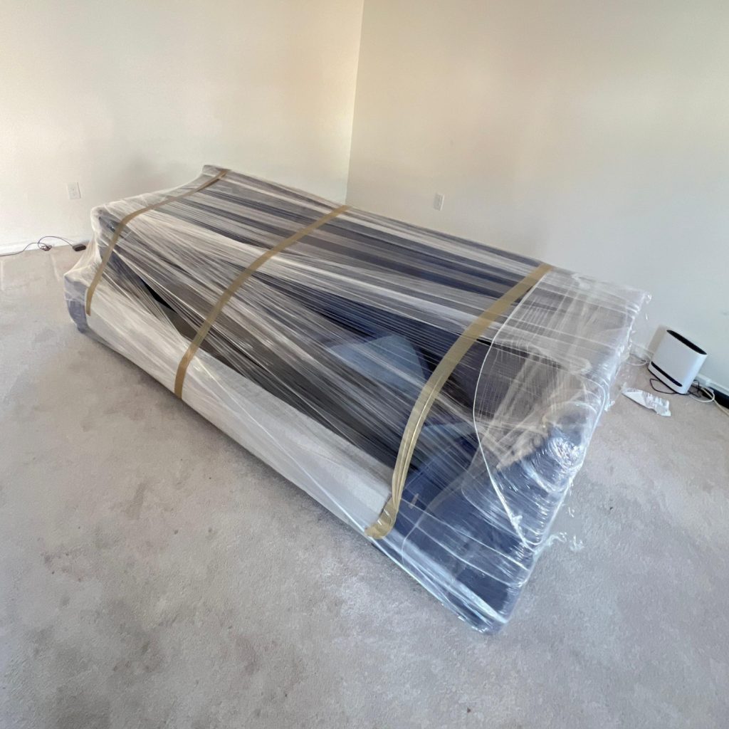 moving company for heavy items burlington wrapped furniture