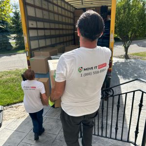 ajax movers going to truck