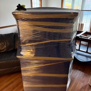 antique cabinet moving