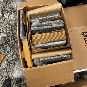 laptops packed away with padding