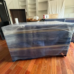 luxury furniture padded and taped