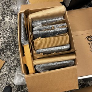 laptops packed safely into boxes